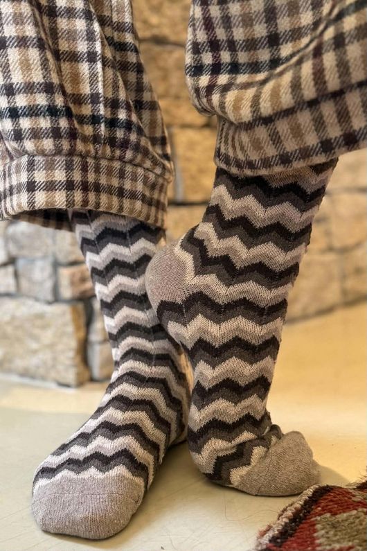 Ziggoni Socks Oatmeal